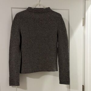 The Limited Charcoal Turtleneck Sweater